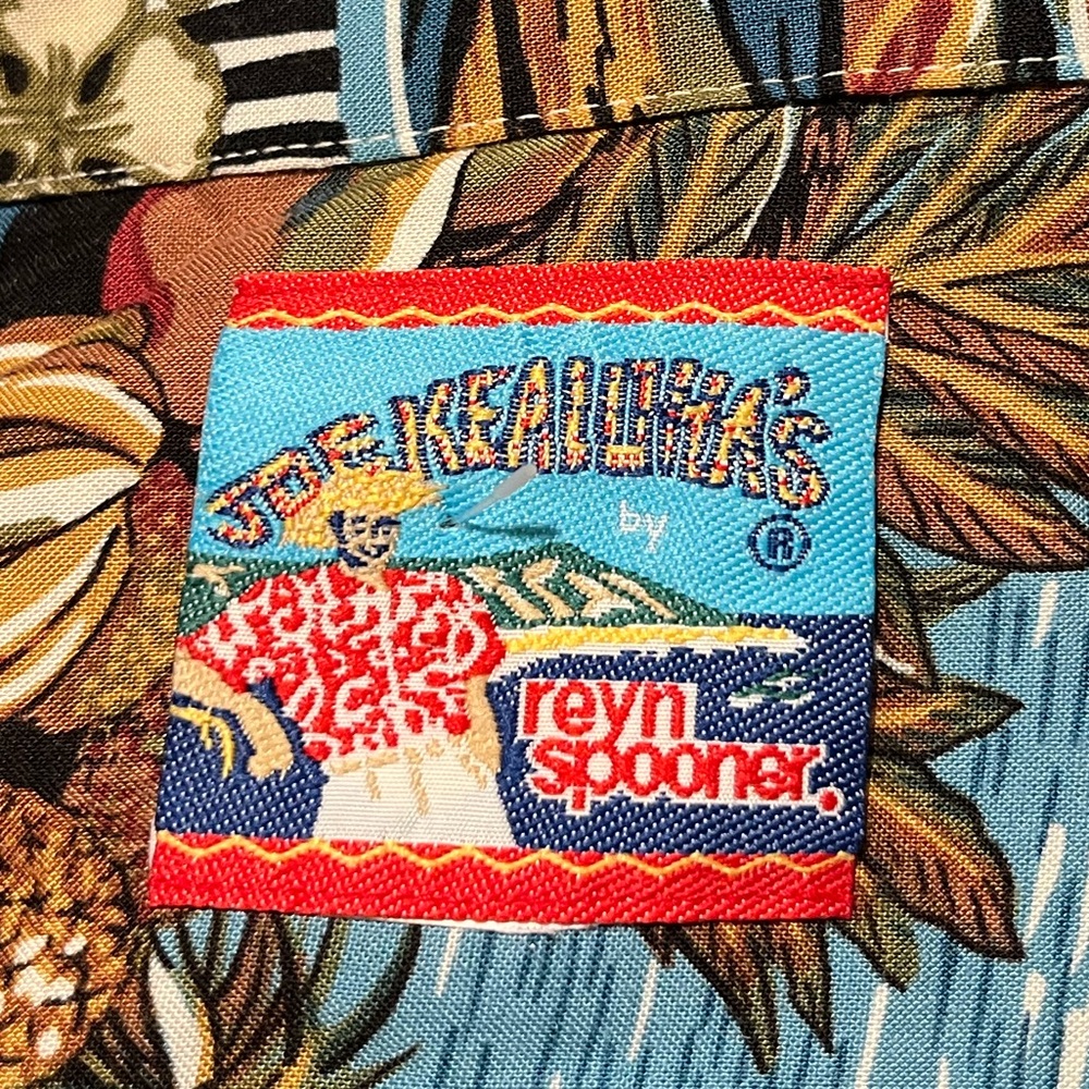 Joe Kealoha Reyn Spooner Hawaiian Shirt.